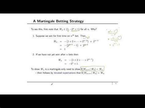 reverse martingale formula|Chapter 5 Martingales. .
